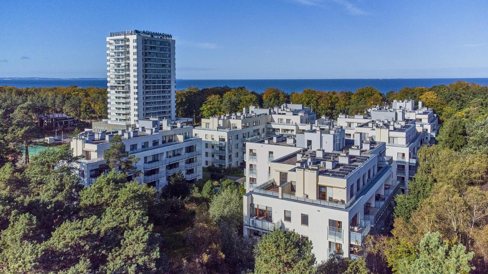 Aquamarina Z Garazem W Cenie By Baltic Home Miedzyzdroje Exterior foto